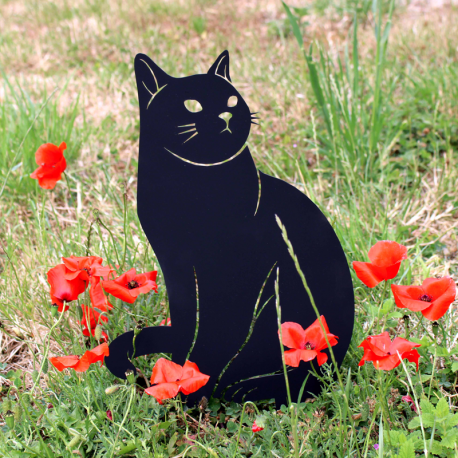 Figurine De Jardin A Planter Chat