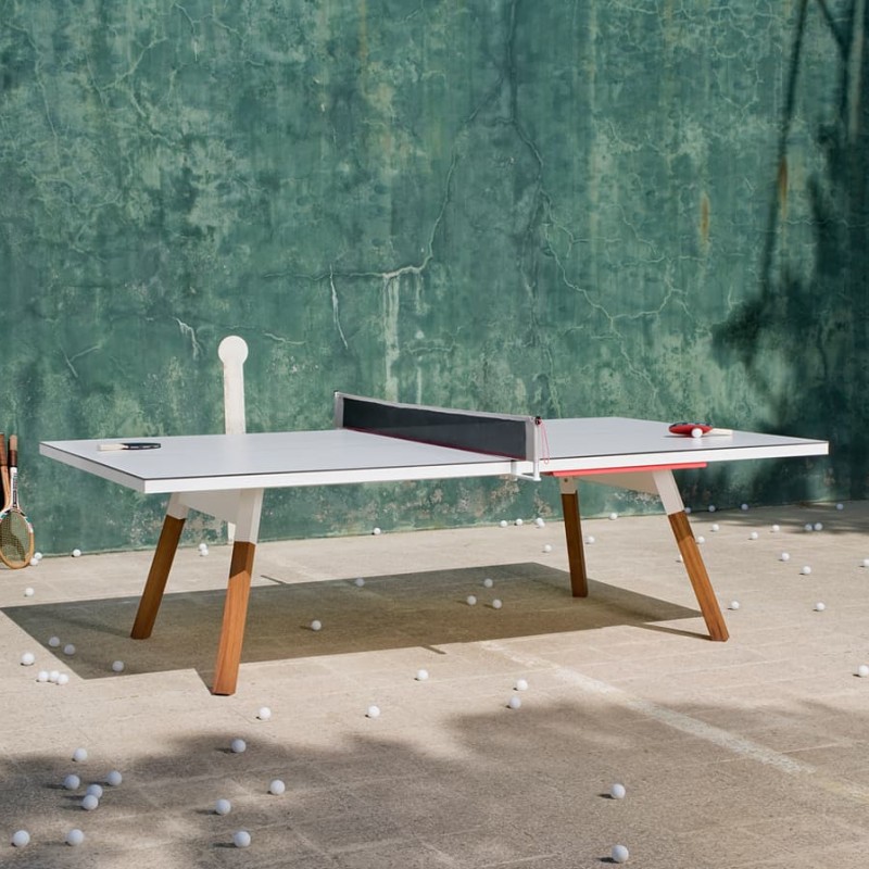 Table de ping pong en béton pour extérieur, table de ping pong en béton  Tournoi