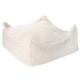 Pouf enfant carré Pillow blanc