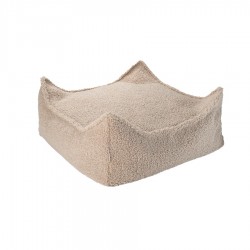 Pouf enfant carré Pillow beige